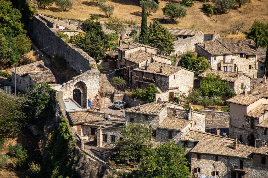 Percorso trekking - Assisi